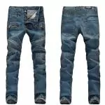 2016 balmain paris biker jeans pas cher an922 blue